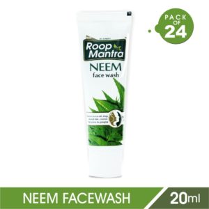 Paytm Mall - Buy Roop Mantra Neem Face Wash 20ml, Pack of 24 at Rs. 130