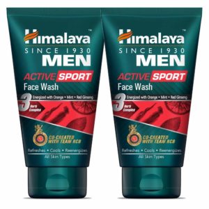 Amaozn - Buy Himalaya Men Active Sporat Face Wash, 100ml (Pack of 2)  at Rs 192 only