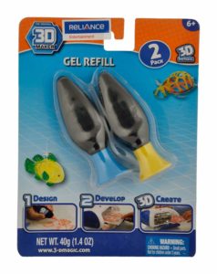 Amazon- Buy 3D Maker Refill Gel, Blue/Yellow (2 Count) at Rs 146