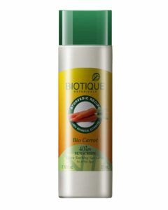 Amazon - Buy Biotique Bio Carrot Face & Body Sun Lotion Spf 40 UvaUvb Sunscreen For All Skin Types In The Sun,190ml  at Rs 261 only