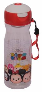 Amazon - Buy Disney Tsum Tsum Plastic Push Button Sipper Bottle, 530ml, Multicolour at Rs. 120