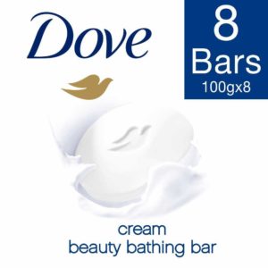 Amazon - Buy Dove Cream Beauty Bathing Bar, 100 g (Pack of 8) at Rs. 376