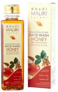 Amazon - Buy Khadi Mauri Herbal Honey Face Wash, 250ml at Rs. 162