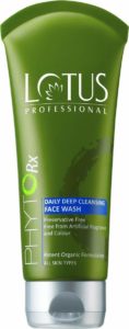 Amazon - Buy Lotus Professional PhytoRx Daily Deep Cleansing Face Wash, 80g at Rs 196 only