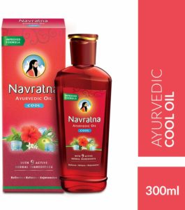 Amazon - Buy Navratna Ayurvedic Oil 300 ml at Rs. 90