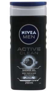 Amazon - Buy Nivea Men Active Clean Shower Gel, 250ml  at Rs 100 only