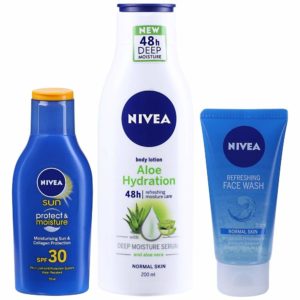 Amazon - Buy Nivea Sun and Aloe Combo  at Rs 113