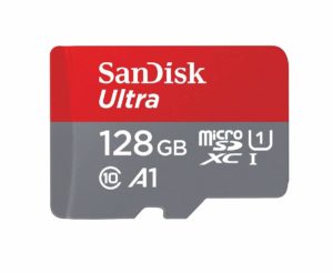 Amazon - Buy SanDisk 128GB Class 10 microSDXC Memory Card with Adapter (SDSQUAR-128G-GN6MA) at Rs. 2699