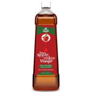 Amazon - Buy Simply Nutra Apple Cider Vinegar with Mother – Natural, Raw, Unfiltered, Unflavored – 500ml for Weight Loss at Rs. 169