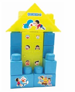 Amazon - Buy Warner Bros Doraemon Doll House Blocks, Multi Color at Rs 97