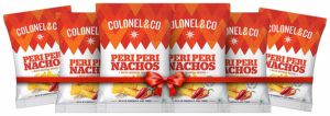 Amazon - buy Colonel & Co Peri Peri Nachos, 60g (Pack of 6)  at Rs 168 only