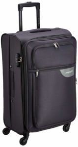 Amazon - buy Pronto Lima Polyester 68 cms Grey Suitcase at Rs 2073 