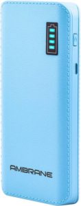 Flipkart - Buy Ambrane 12500 mAh Power Bank (P-1133)  (Blue, Lithium-ion) at Rs 699 only