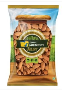 Flipkart Supermart Select Californian Almonds (100 g, Pouch)