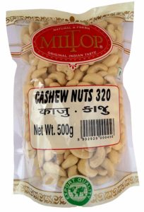 Miltop Cashew 320, 500g