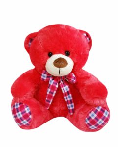 Soft Buddies Smart Bear, Red 