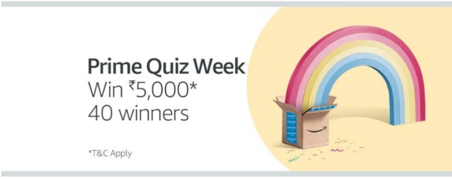 amazon quiz week