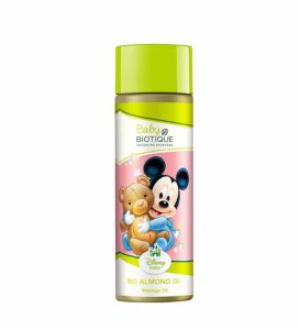 Amazon - Buy Disney Baby Bio Almond Oil Mickey Massage Oil (200ml) at Rs. 90