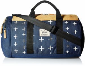 Amazon- Buy Gear Sport 21 ltrs Navy Blue and Beige Fresher Duffel NO. 1 at Rs 328