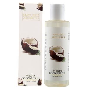 Amazon- Buy Nature's Absolutes Virgin Coconut Oil, 220ml at Rs 152