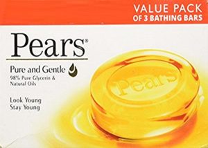 Amazon - Buy Pears Pure and Gentle Bathing Bar, 125g (Pack of 3) at Rs. 98