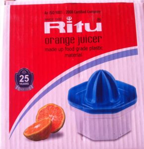 Amazon- Buy Ritu Plastic Manual Juicer at Rs 39