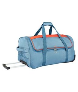 Amazon - Buy Safari Fabric 55 cms Teal Softsided Carry-On (Grid-RDFL-55-TEAL)  at Rs 1424