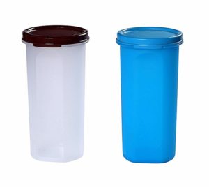 Amazon- Buy Signoraware Modular Round Container Set, 650ml, Set of 2, at Rs 127