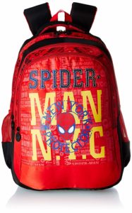 Amazon- Buy Spiderman N.Y.C. Red School Bag for Children of Age Group 8 +years at Rs 393