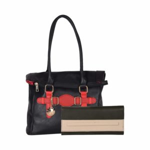 Amazon - Buy Venicce Women's Shoulder Bag Combo (Black) (VN147BLKCOM21) at Rs. 399