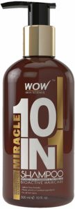 Amazon- Buy WOW Miracle 10 in 1 No Sulphate& Parabens Shampoo, 300mL at Rs 283