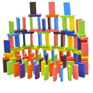 Amazon- Buy Webby Standard Authentic Wooden 12 Colors Building Blocks Set (120 Pieces) at Rs 399