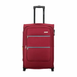 Aristocrat Polyester 42.5 cms Red Softsided Check-in Luggage 