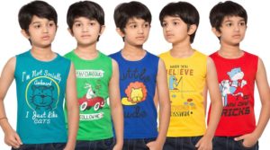 Flipkart- Buy Maniac Boys Printed T Shirt (Multicolor, Pack of 5) at Rs 194