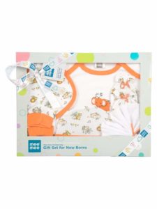 Mee Mee Pampering Zoo Print Gift Set