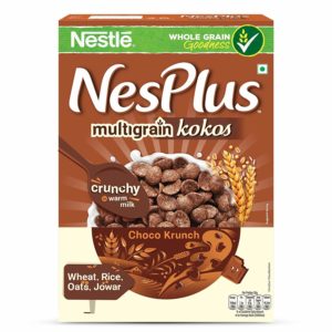 Nestle NesPlus Breakfast Cereal, Multigrain Kokos – Choco Krunch, 350 Grams