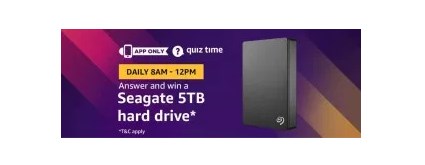 amazon quiz seagate