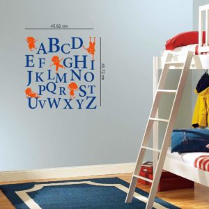 Amazon- Buy Asian Paints Wall-ONS Alphabets Kids Wall Sticker at Rs 64