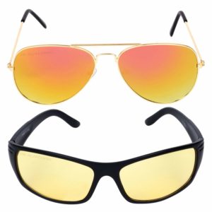 Amazon- Buy Criba Anti-Reflective Aviator Unisex Sunglasses at Rs 147