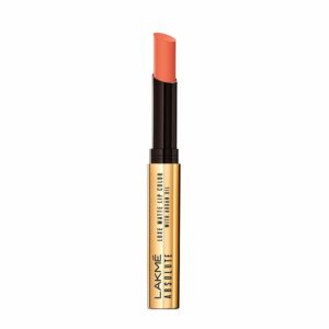 Amazon- Buy Lakme Absolute Luxe Matte Lip Color with Argan Oil, Peachy Carnation, 2g at Rs 288