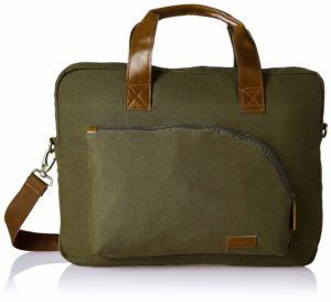 Amazon- Buy Ruosh Canvas 38 cms Green Messenger Bag at Rs 433