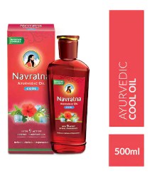 Navratna Cool Hair Oil 500 Ml 1pc