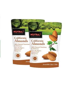 Nutraj California Almonds 250 g at rs.274