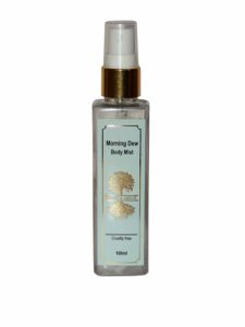 Roots & Above Morning Dew Pure Natural Body Mist Spray, 100ml at Rs 75