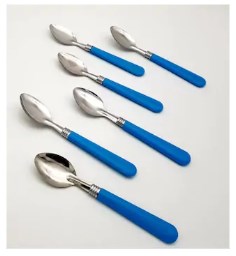 Stainless Steel Spoon Set of 6 With Designer Handle