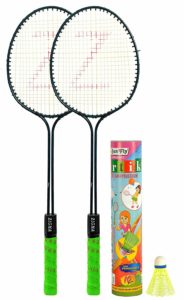 Amazon- Buy Klapp Zigma Badminton Set with 6 Shuttle & Two Racquet at Rs 208