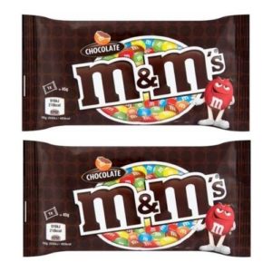 Amazon- Buy M&M'S Milk Chocolate Candy In Sugar Shell,( 45 Grams*Pack Of 2) at Rs 110