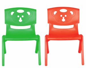 Amazon- Buy Sunbaby SB-CH-05-gr Magic Bear Chair (Set of 2 Pieces) (Green/Red) at Rs 629