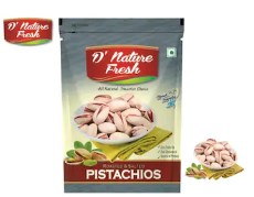 D'Nature Fresh Roasted And Salted Pistachios Pouch 250 g 1Pc