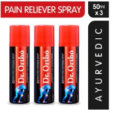 Dr Ortho Pain Relief Spray 50ml (Ayurvedic), Pack of 3